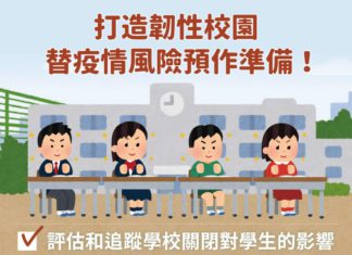 打造韌性校園:替疫情風險預作準備!