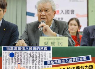 送基進入國會的意義:幫台灣買雙重保險